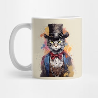 Cat Dressed as a Cowboy Mug